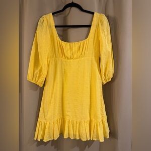 Juniors Yellow B.Darlin Dress